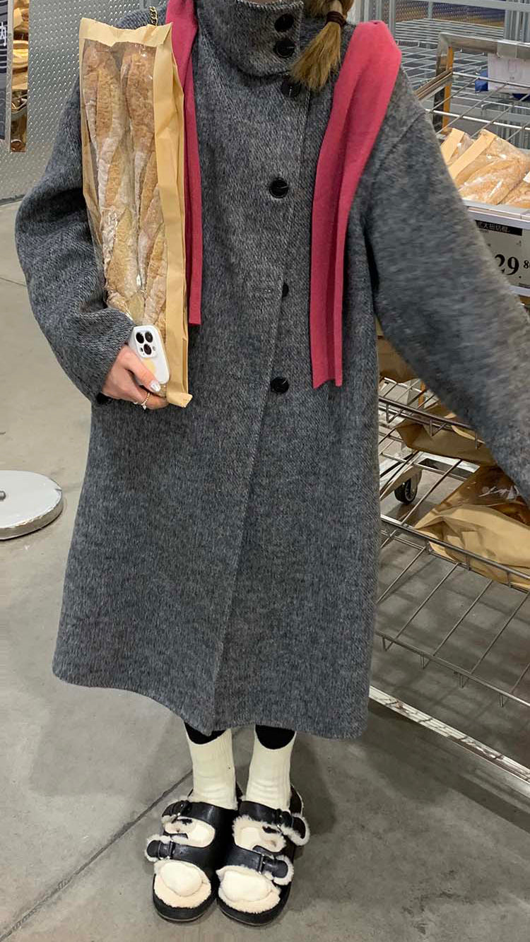 XYW 予約 ショートコート/ロングコート カシミヤコート ジャケット ラシャコート