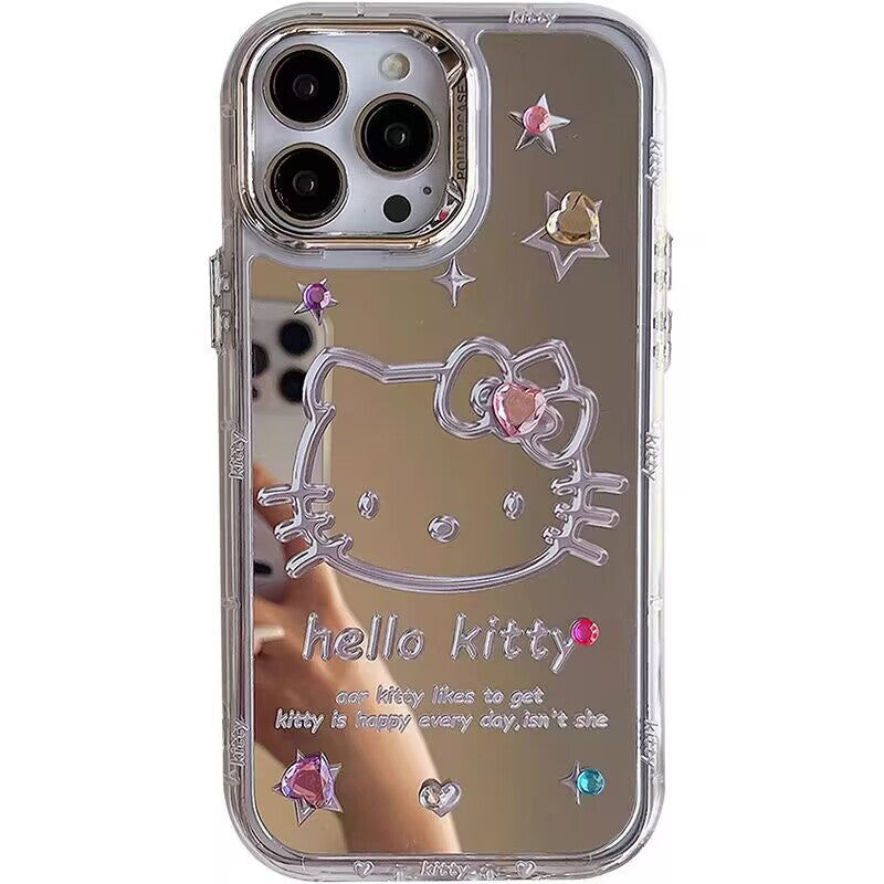 YQQ 可愛いサンリオ ハローキティ スマホケース 携帯電話ケース