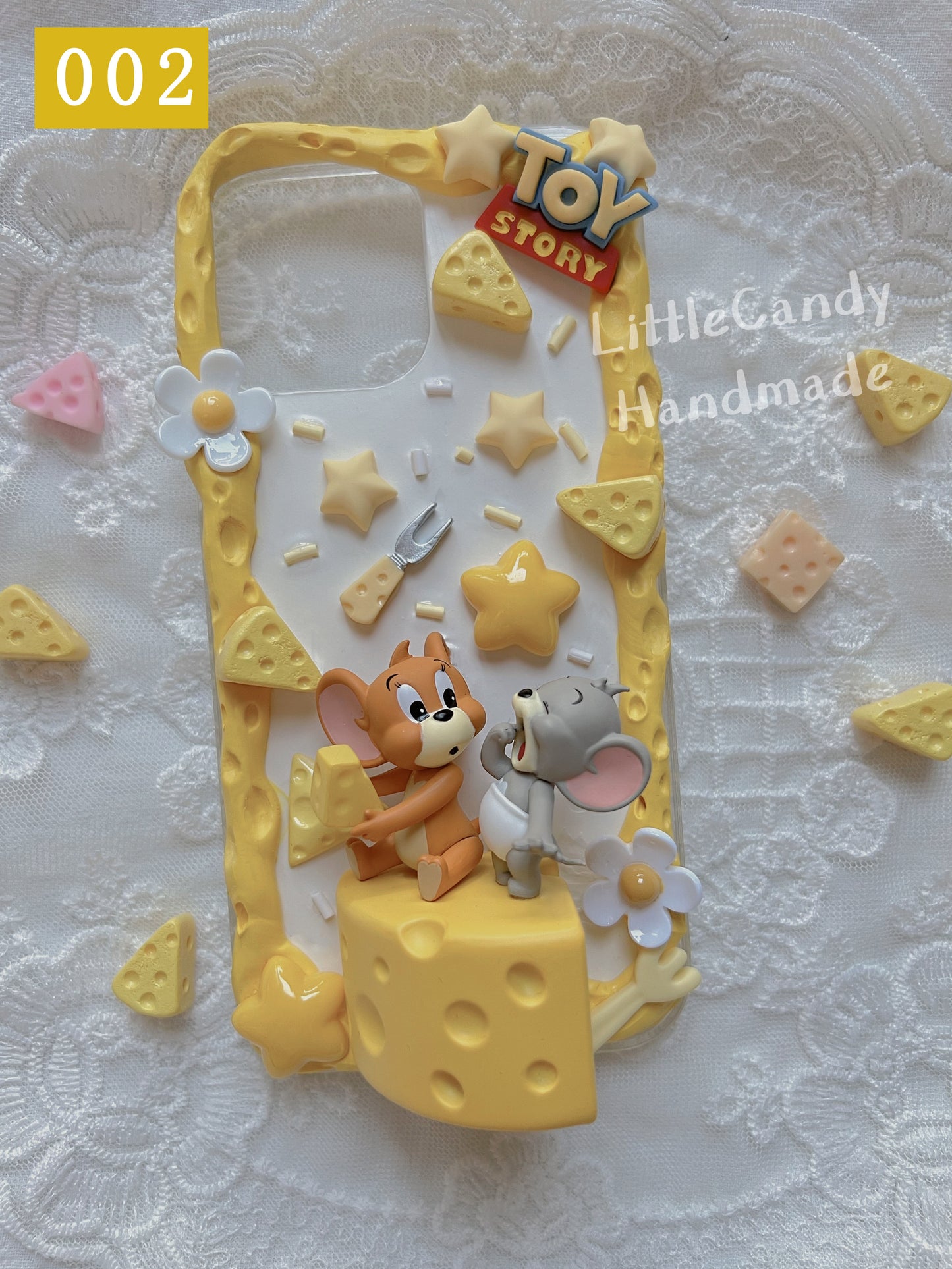 OL トムとジェリーシリーズ Tom and Jerry ブラインドボックス かわいい ホイップ携帯ケース 完成品