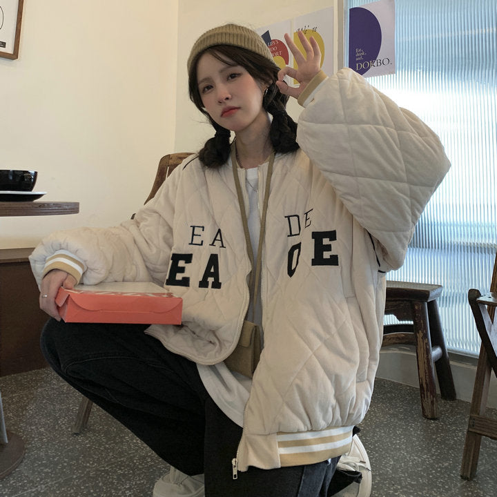 【010】 超人気 新作冬 ゆったり 野球服