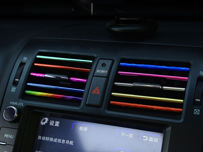 XYW 車のエアコンの吹き出し口 装飾用品 20個入