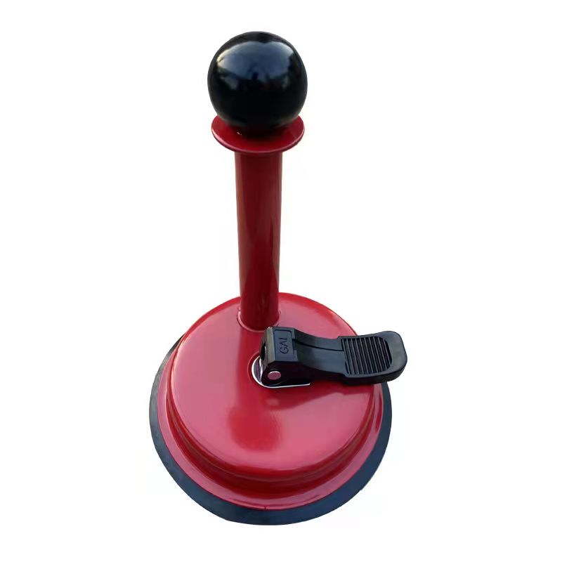 壁寄せ式背中マッサージ器 壁に吸着する