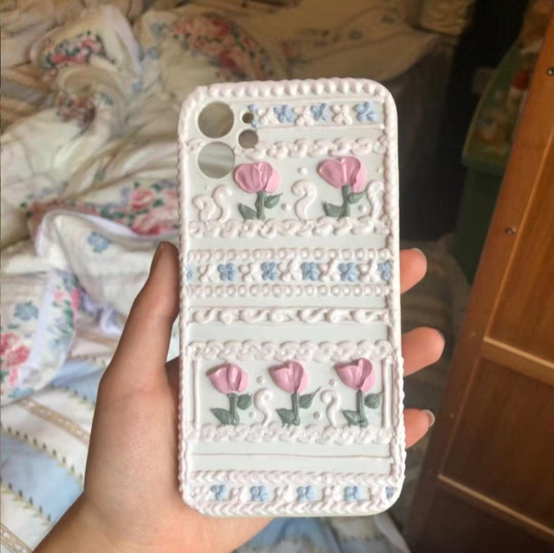 OL ........精緻な香り風.......携帯電話ケース