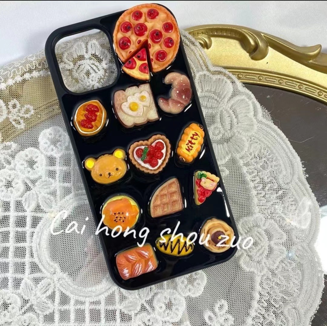 OL 手作りフード系携帯ケース