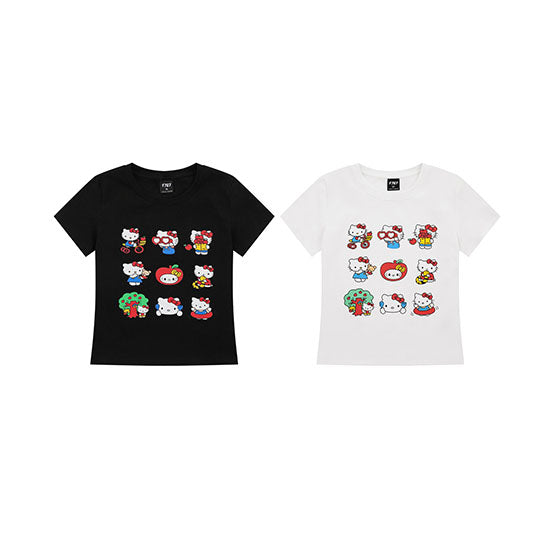 LF04  アメリカンギャル  Tシャツ  カートゥーン  スリム  着痩せ  上着