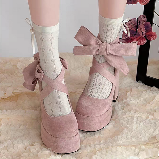 LF  フレンチレトロ  メアリージン靴  ハイヒール  春秋  パンプス  12cm