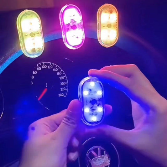 XYW 自動車雰囲気灯 車内LEDライト タッチセンサー式スイッチ  1/2/4個入