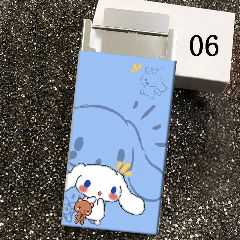 YQQA07  キャラクター  シナモロール  シガレットケース  スライド  かっこかわいい