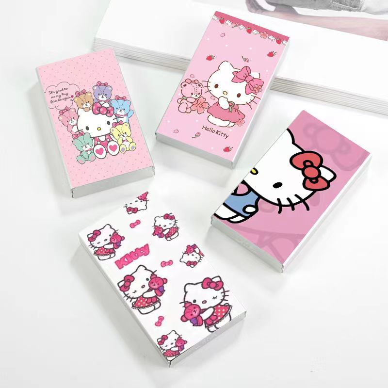 YQQ26 漫画Hellokitty滑り蓋アルミ合金タバコ箱プレゼント