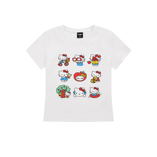 LF04  アメリカンギャル  Tシャツ  カートゥーン  スリム  着痩せ  上着