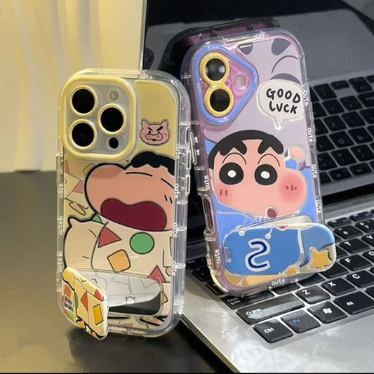 LF  化粧鏡付きスマホケース  かわいい  携帯電話ケース  粘着式スマホホルダー付き
