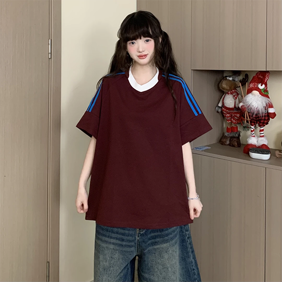 LF04  Vネック  速乾  抗菌  UVカット  Tシャツ  カジュアル