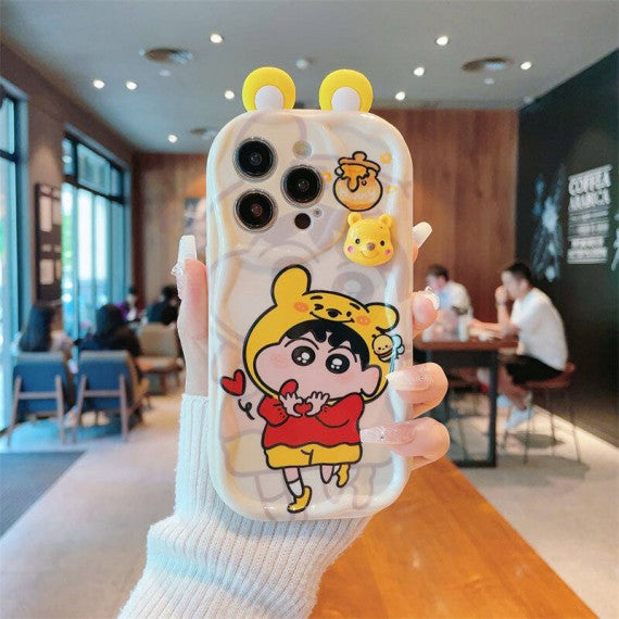 可愛い  しんちゃん 携帯ケース iPhone