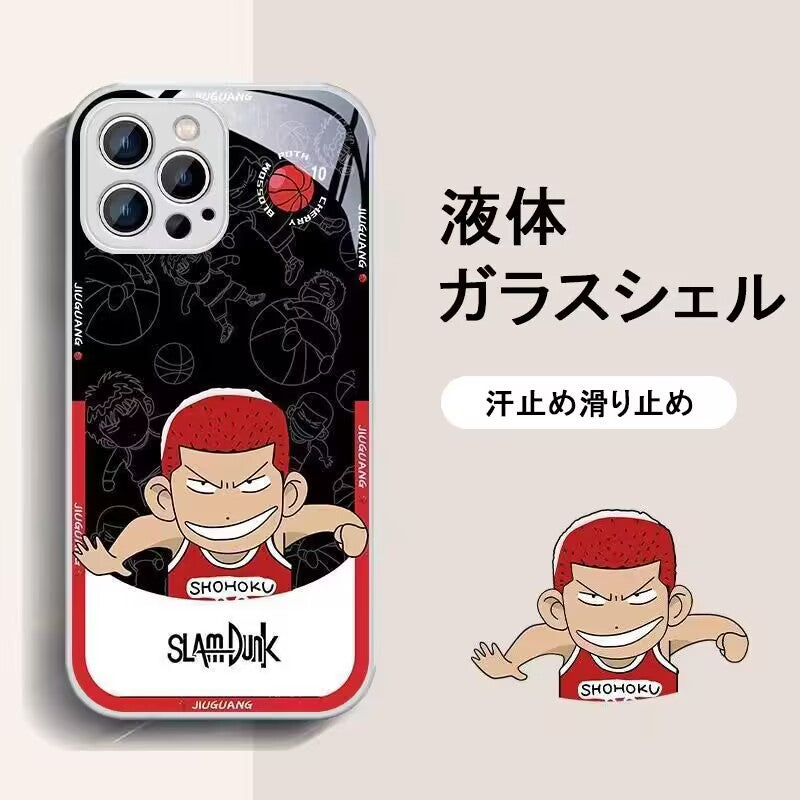 SS06 スラムダンク 桜木花道 携帯電話ケース ホワイトボーダー