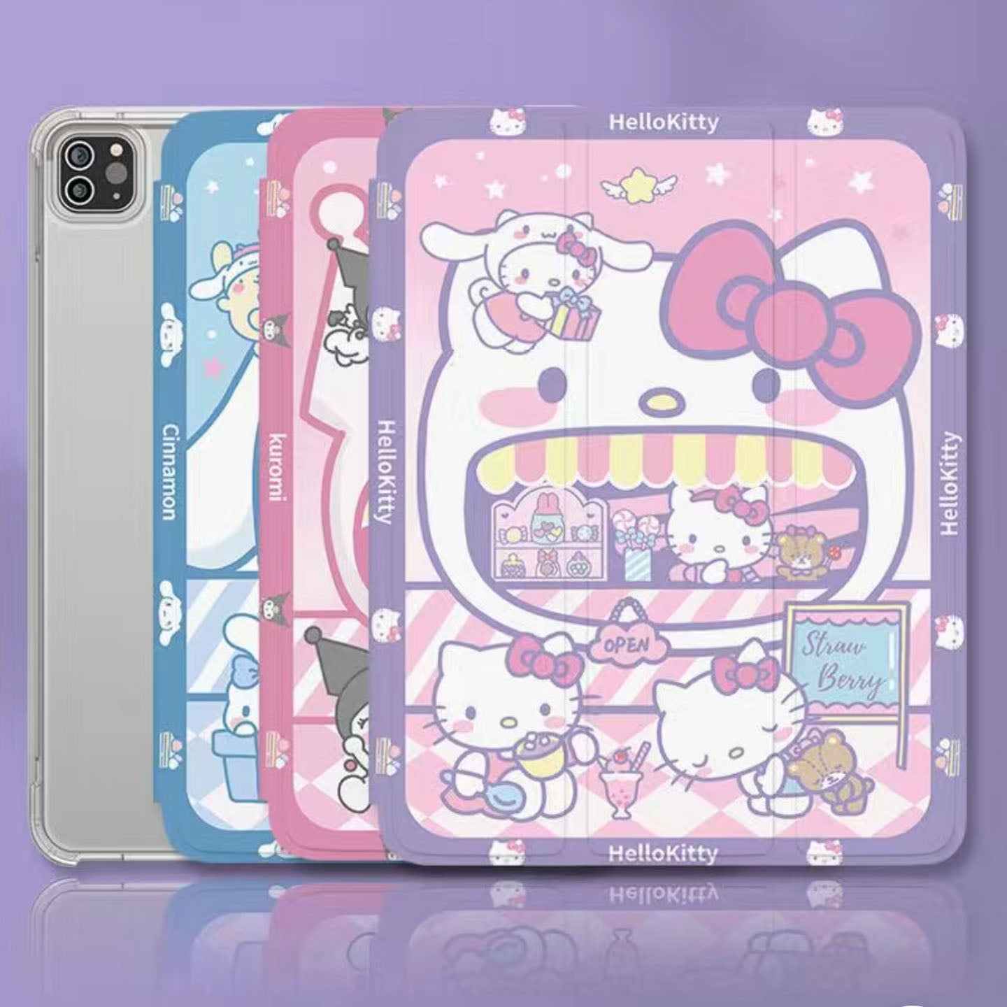 LF iPadケース サンリオ キャラクター iPad 保護ケース タブレット