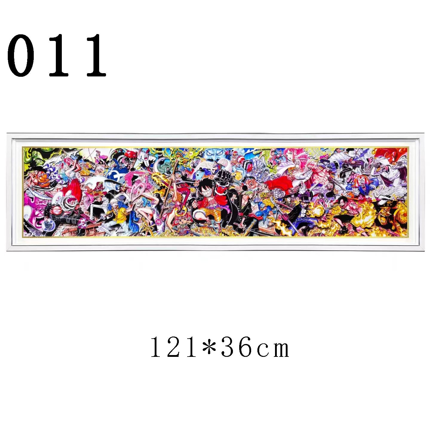 ONE PIECE  ワンピース  3D 四皇七武海 立体絵 飾り 絵飾り 壁飾り