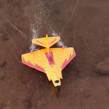 YXQ 充電式リモコンドローンバブルモールド飛行機は水の上を飛ぶことができます
