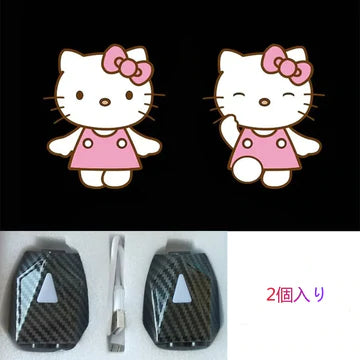 YXQ 車ドア用 可動の投射らんぷ2個入り / Tom/Minnie/Hello Kitty/Jerry/パイスターとスポンジベビー