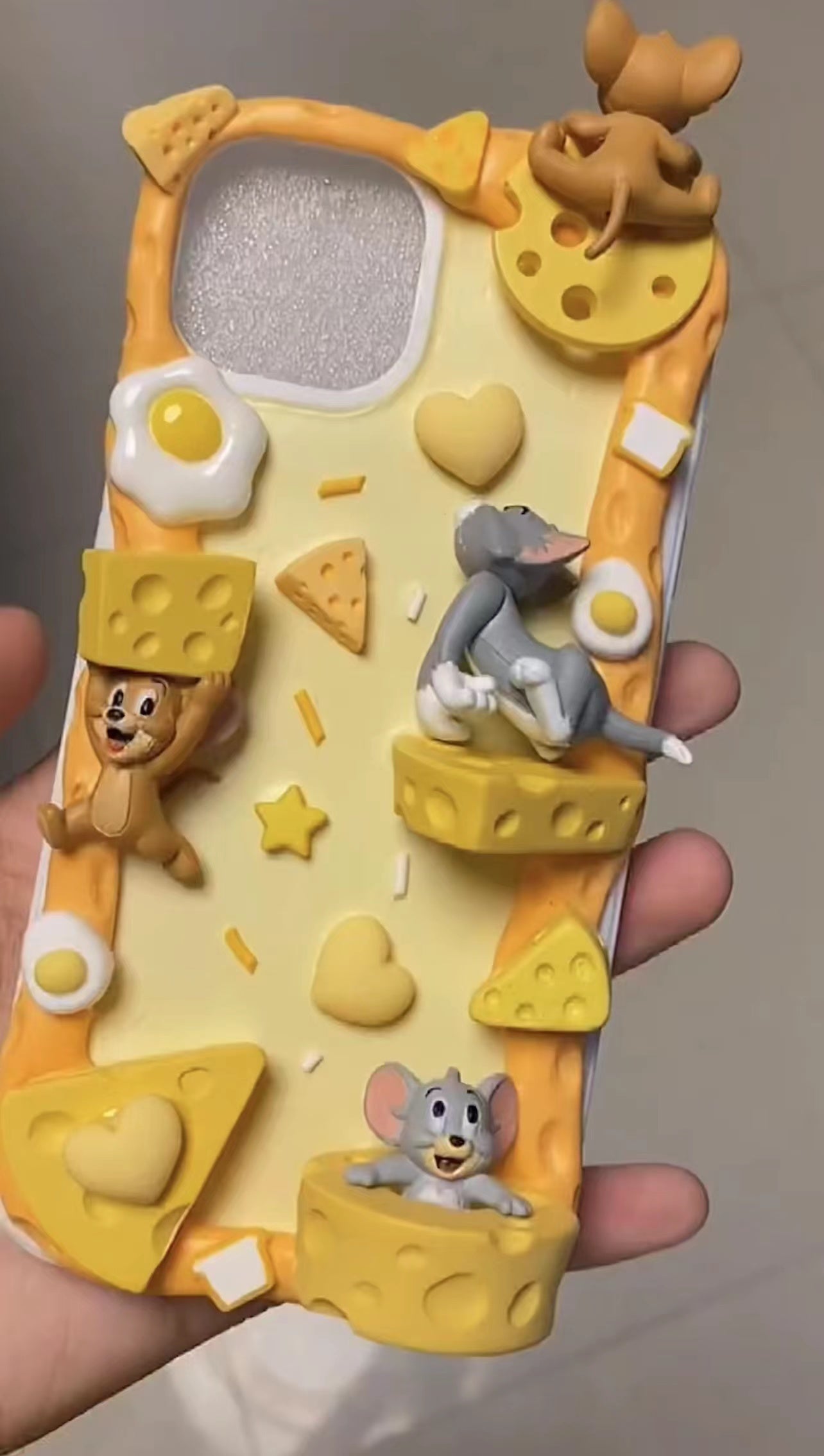OL  トムとジェリーシリーズ  Tom and Jerry  ブラインドボックス  かわいい   ホイップ携帯ケース 完成品