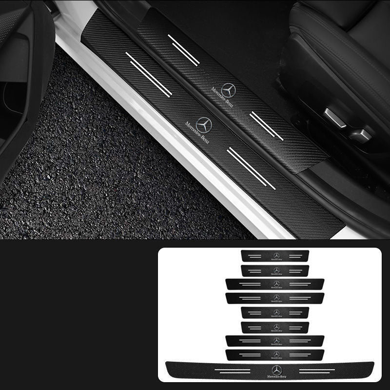 XYW  自動車用ドアシルストリップ  ステッカー  アンチスクラッチ  ドアシル  保護ストリップ